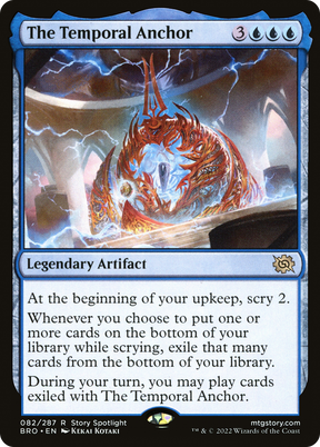 Magic: The Gathering - The Temporal Anchor Foil - The Brothers' War