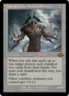Magic: The Gathering - Kozilek, the Broken Reality Foil - Modern Horizons 3