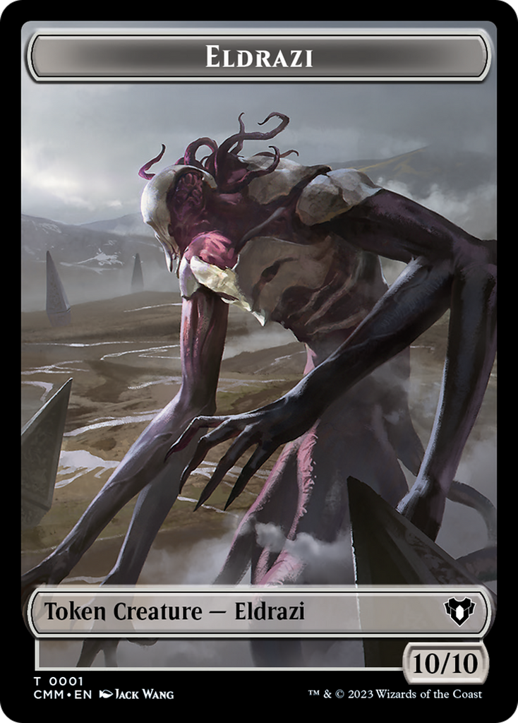 Magic: The Gathering - Eldrazi Token - Commander Masters Tokens