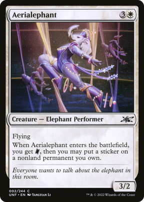 Magic: The Gathering - Aerialephant - Unfinity