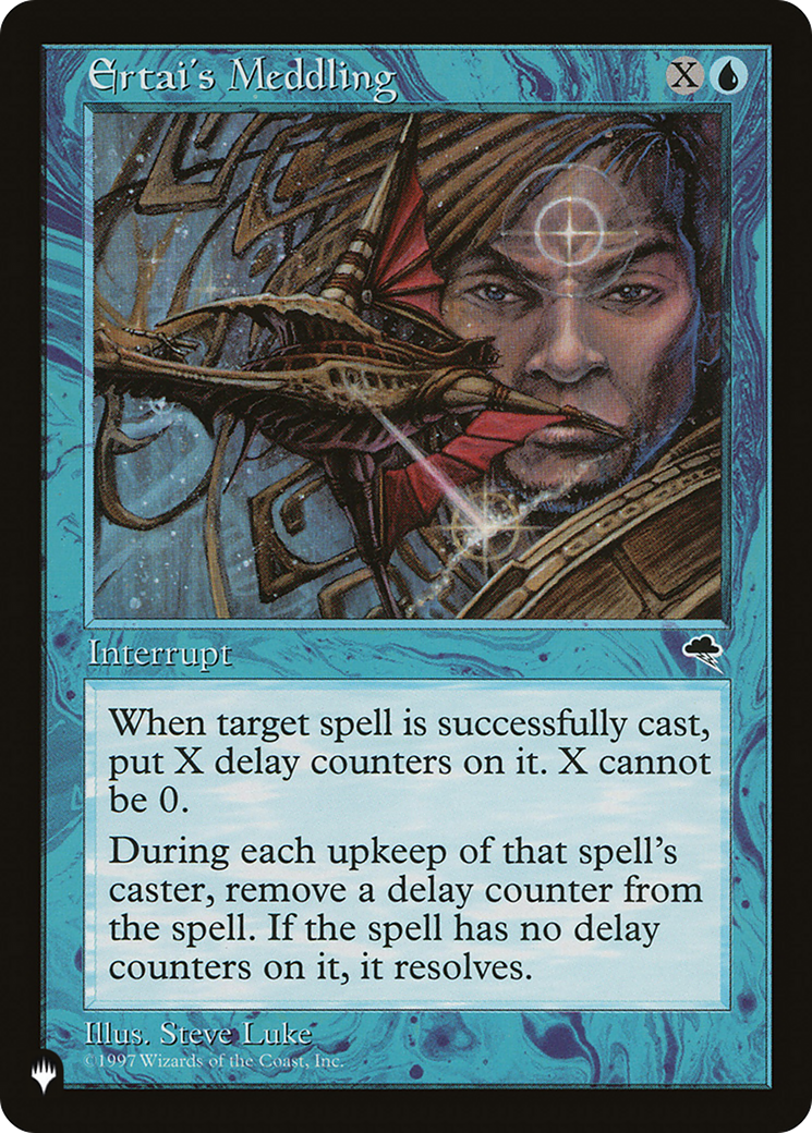 Magic: The Gathering - Ertai's Meddling - The List