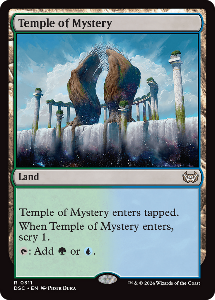 Magic: The Gathering - Temple of Mystery - Duskmourn: House of Horror Commander