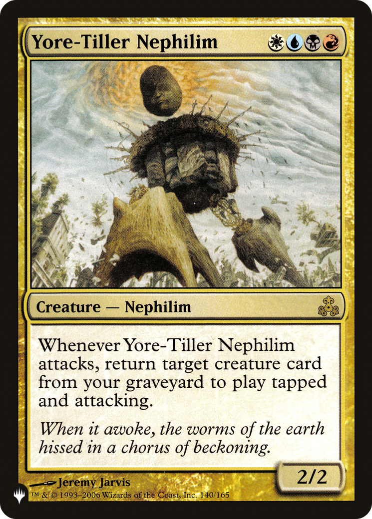 Magic: The Gathering - Yore-Tiller Nephilim - The List