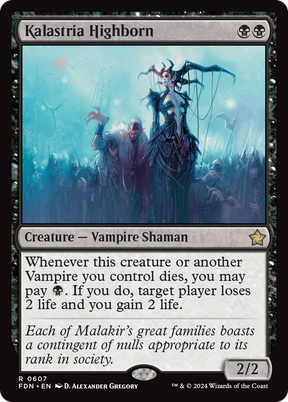 Magic: The Gathering - Kalastria Highborn - Foundations