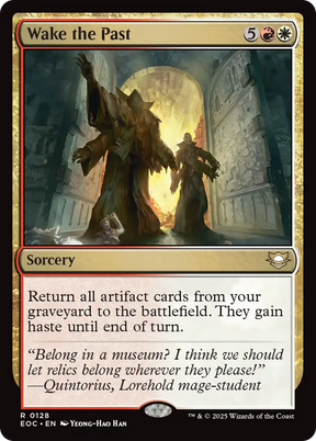 Magic: The Gathering - Wake the Past - Edge of Eternities Commander