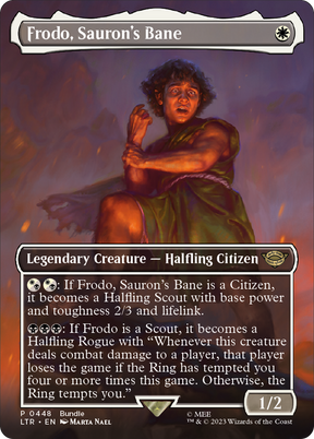 Magic: The Gathering - Frodo, Sauron's Bane - The Lord of the Rings: Tales of Middle-earth