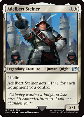 Magic: The Gathering - Adelbert Steiner Foil - Final Fantasy