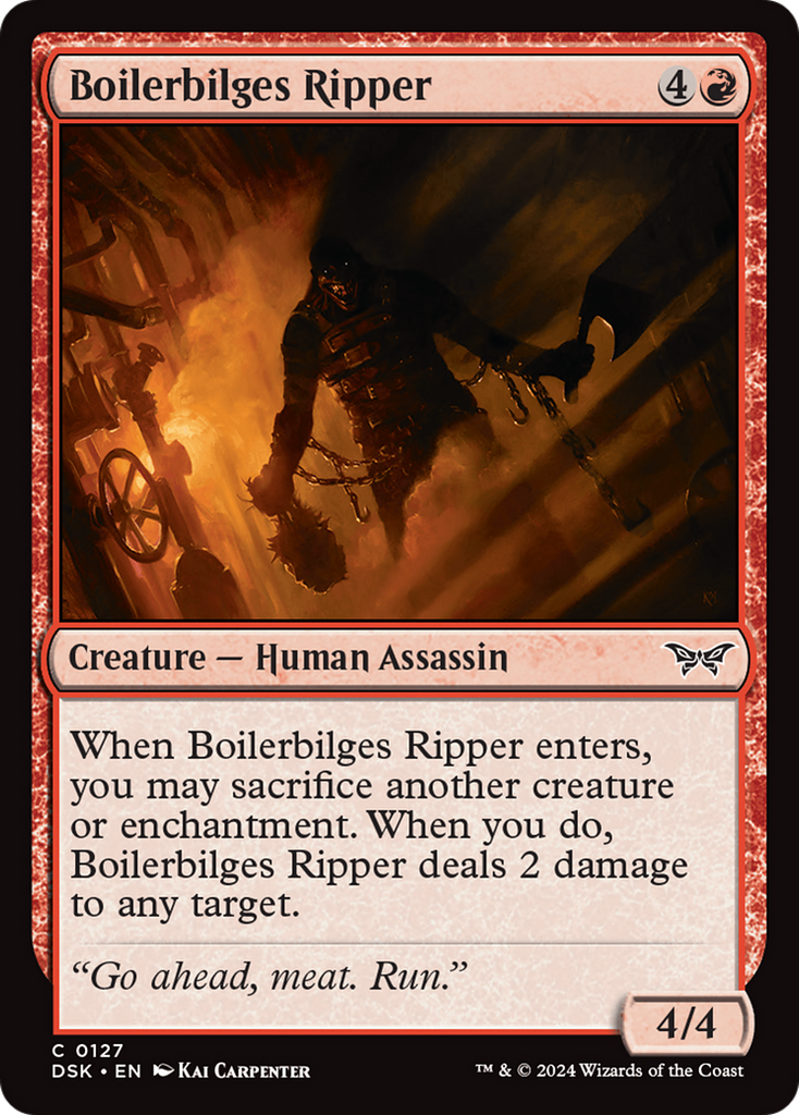 Magic: The Gathering - Boilerbilges Ripper - Duskmourn: House of Horror