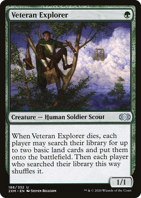 Magic: The Gathering - Veteran Explorer Foil - Double Masters