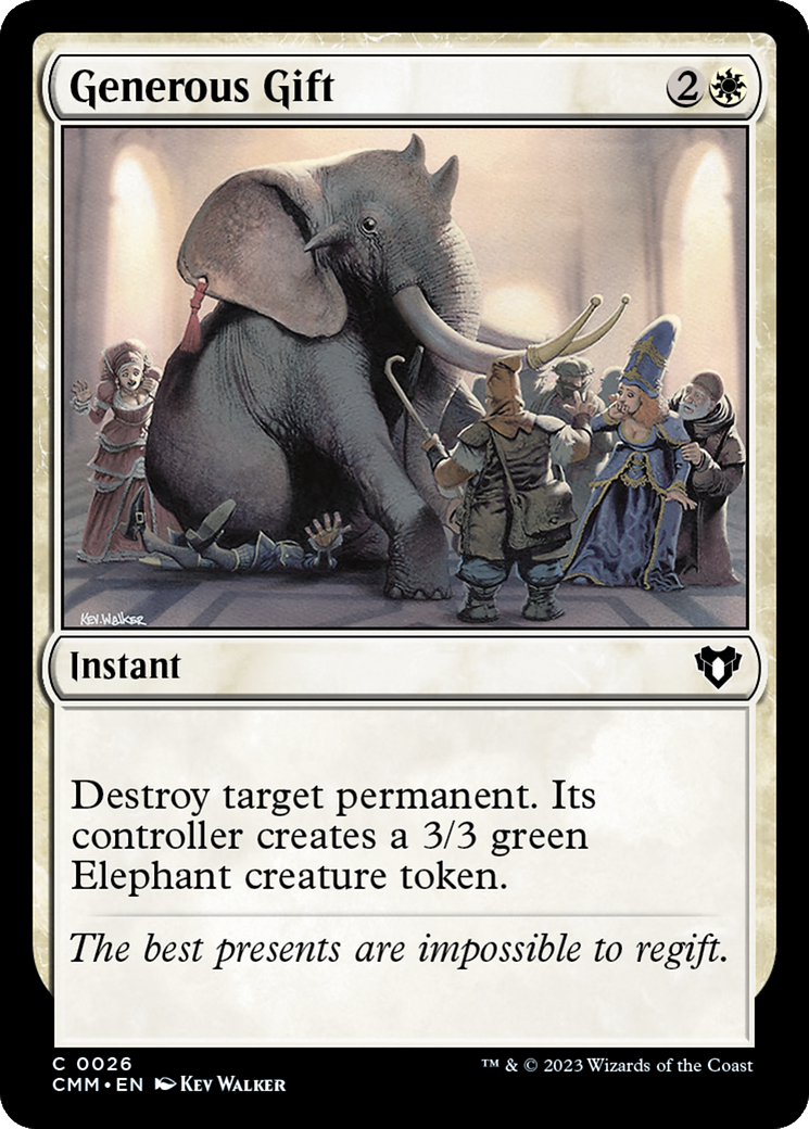 Magic: The Gathering - Generous Gift - Commander Masters