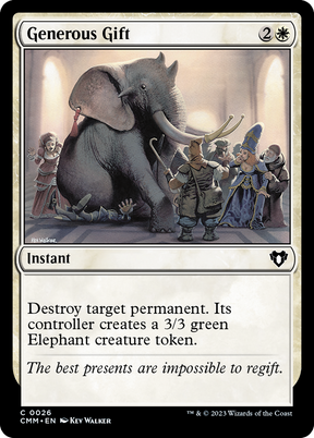 Magic: The Gathering - Generous Gift - Commander Masters