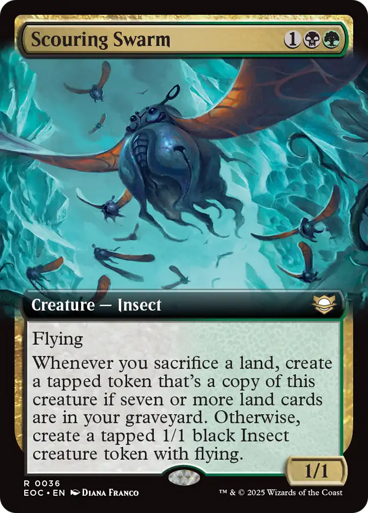 Magic: The Gathering - Scouring Swarm - Edge of Eternities Commander