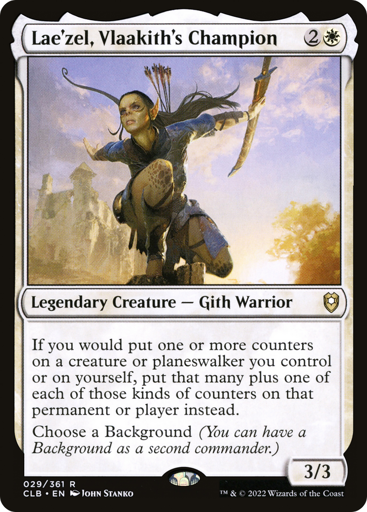 Magic: The Gathering - Lae'zel, Vlaakith's Champion - Commander Legends: Battle for Baldur's Gate