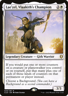 Magic: The Gathering - Lae'zel, Vlaakith's Champion - Commander Legends: Battle for Baldur's Gate