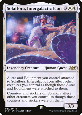 Magic: The Gathering - Solaflora, Intergalactic Icon - Unfinity