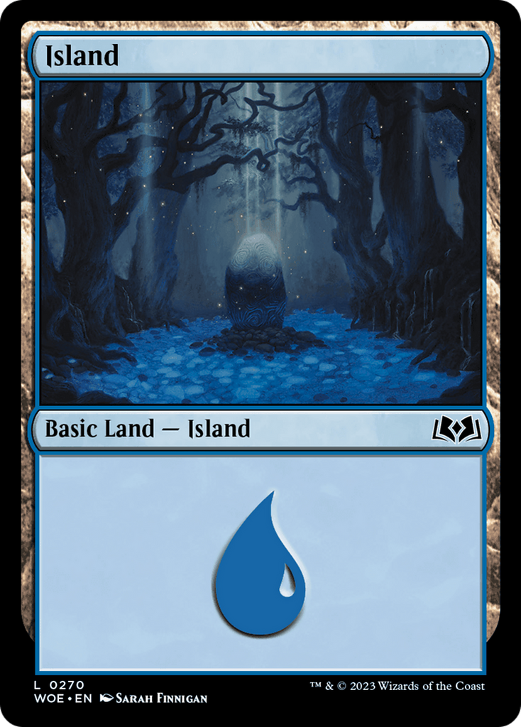 Magic: The Gathering - Island #270 Foil - Wilds of Eldraine