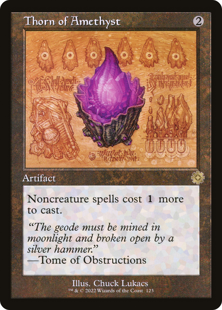 Magic: The Gathering - Thorn of Amethyst - The Brothers' War Retro Artifacts