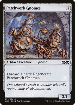 Magic: The Gathering - Patchwork Gnomes Foil - Ultimate Masters