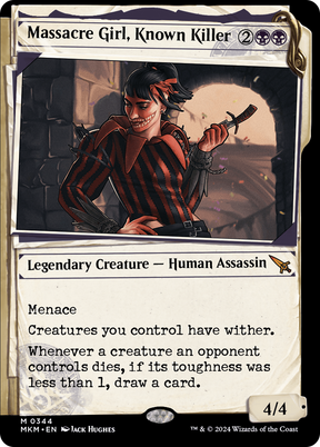 Magic: The Gathering - Massacre Girl, Known Killer - Murders at Karlov Manor