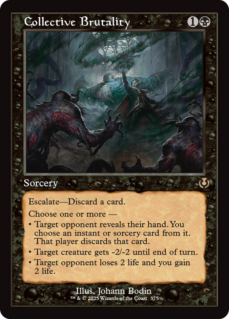 Magic: The Gathering - Collective Brutality Foil - Innistrad Remastered