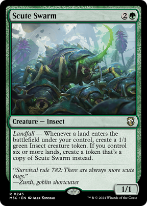 Magic: The Gathering - Scute Swarm - Modern Horizons 3 Commander