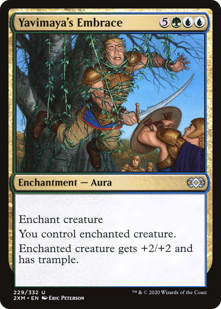 Magic: The Gathering - Yavimaya's Embrace Foil - Double Masters