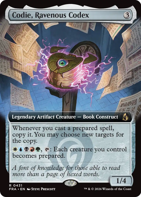 Magic: The Gathering - Codie, Ravenous Codex - Reality Fracture