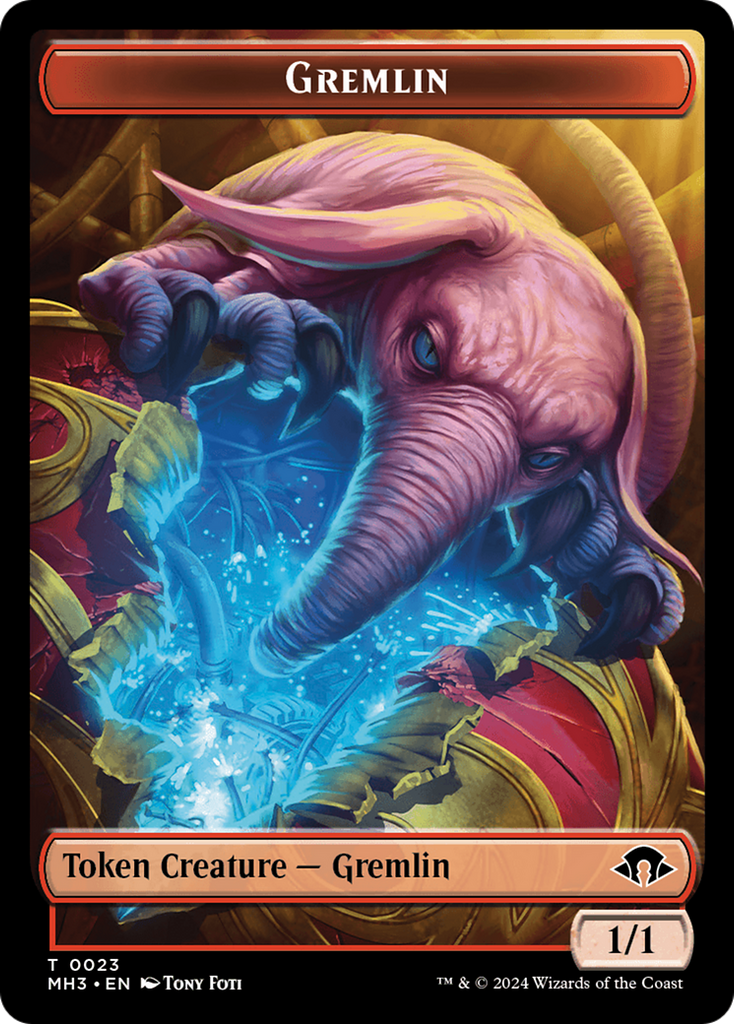 Magic: The Gathering - Gremlin Token - Modern Horizons 3 Tokens