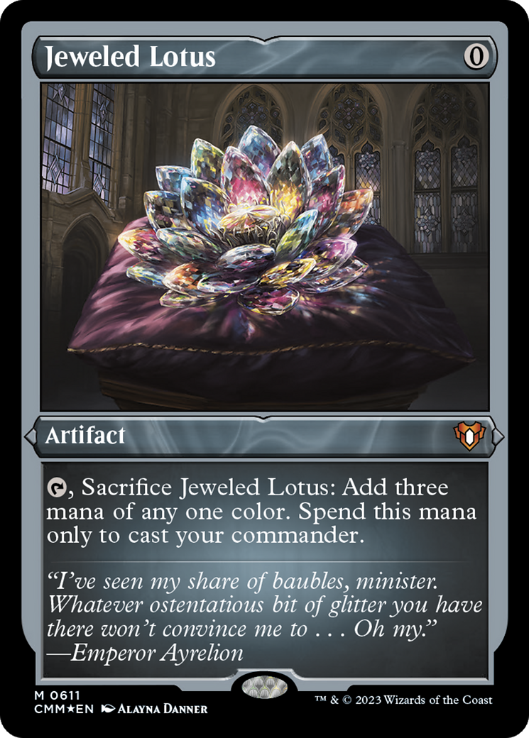 Magic: The Gathering - Jeweled Lotus Foil - Commander Masters