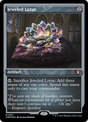 Magic: The Gathering - Jeweled Lotus Foil - Commander Masters
