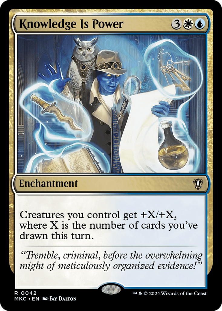 Magic: The Gathering - Knowledge Is Power - Murders at Karlov Manor Commander