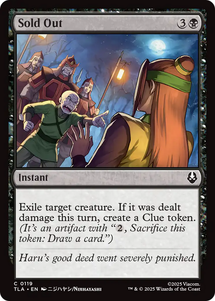 Magic: The Gathering - Sold Out Foil - Avatar: The Last Airbender