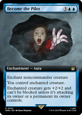 Magic: The Gathering - Become the Pilot Foil - Doctor Who