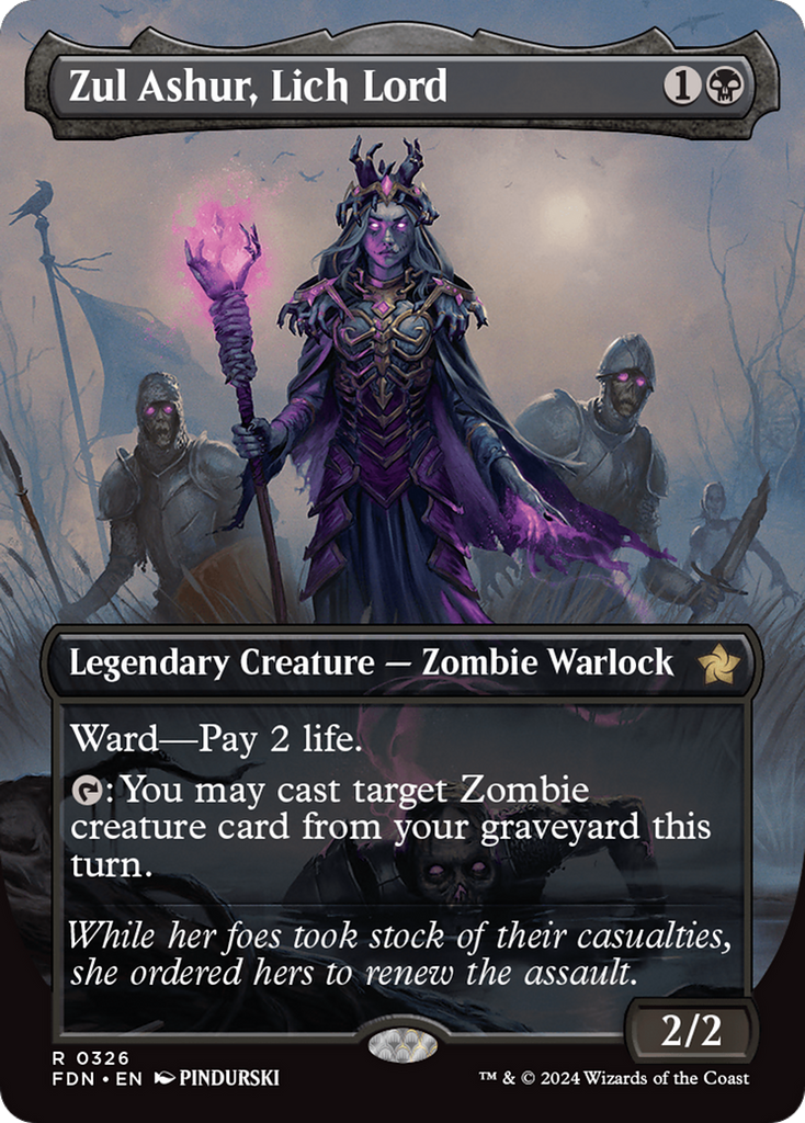 Magic: The Gathering - Zul Ashur, Lich Lord - Foundations