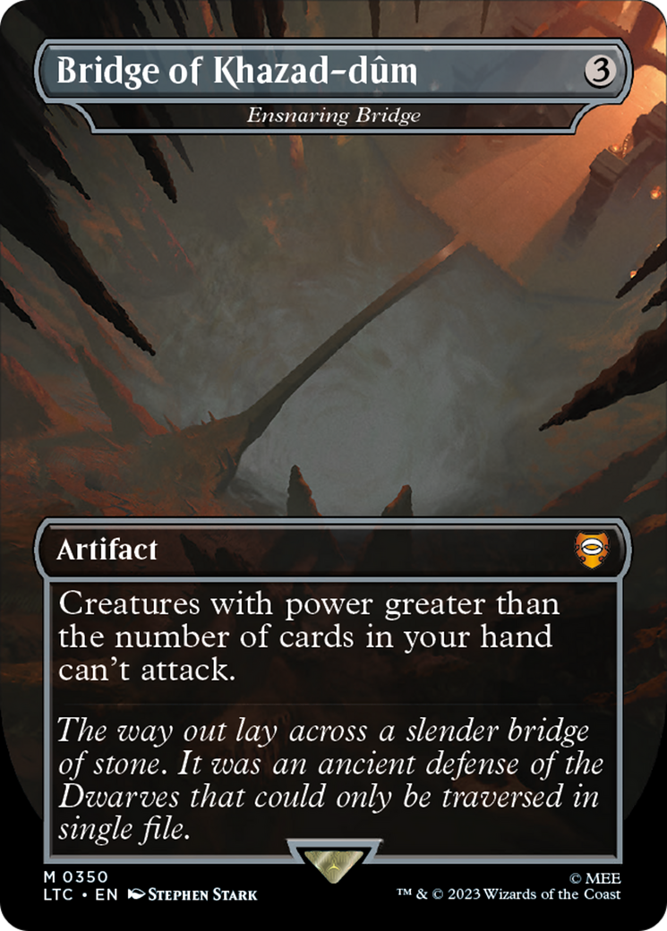 Magic: The Gathering - Ensnaring Bridge - Tales of Middle-earth Commander