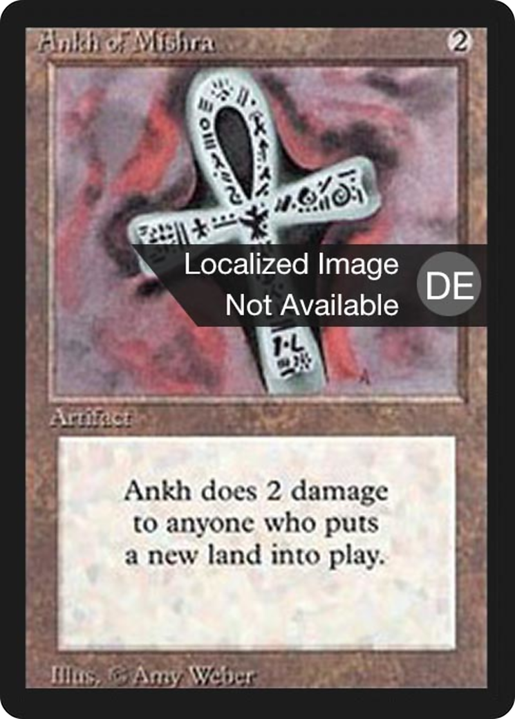 Magic: The Gathering - Mishras Ankh - Foreign Black Border