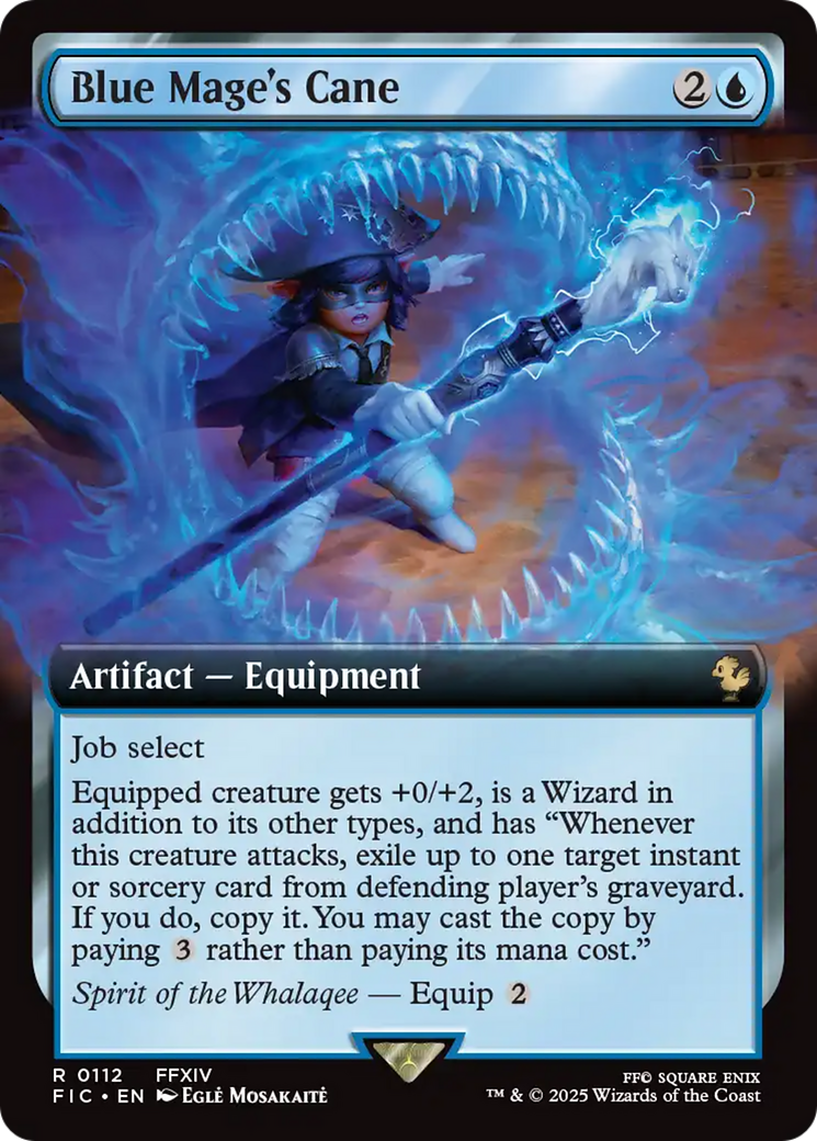 Magic: The Gathering - Blue Mage's Cane - Final Fantasy Commander