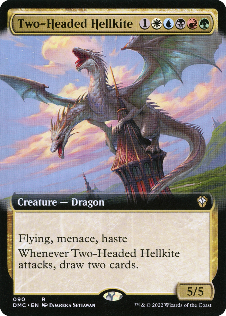Magic: The Gathering - Two-Headed Hellkite - Dominaria United Commander