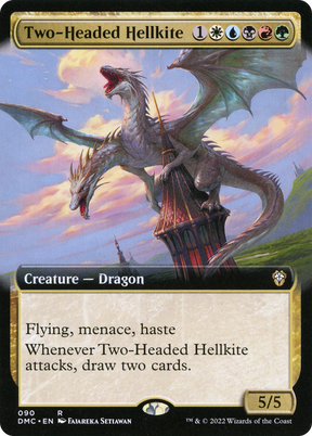 Magic: The Gathering - Two-Headed Hellkite - Dominaria United Commander