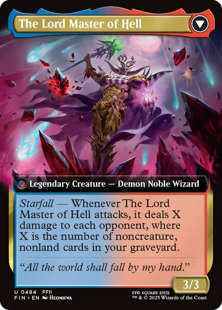 Magic: The Gathering - The Emperor of Palamecia // The Lord Master of Hell - Final Fantasy