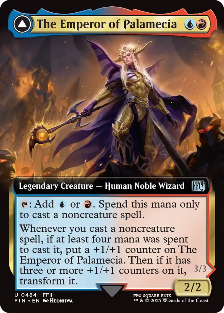 Magic: The Gathering - The Emperor of Palamecia // The Lord Master of Hell - Final Fantasy