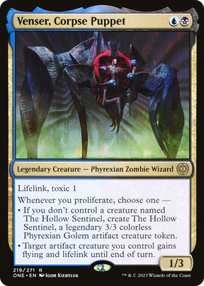 Magic: The Gathering - Venser, Corpse Puppet - Phyrexia: All Will Be One