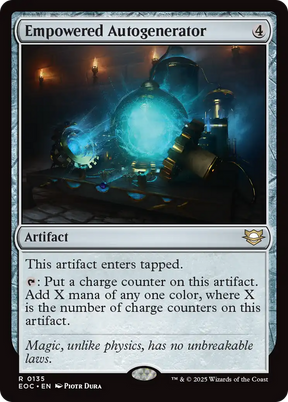 Magic: The Gathering - Empowered Autogenerator - Edge of Eternities Commander