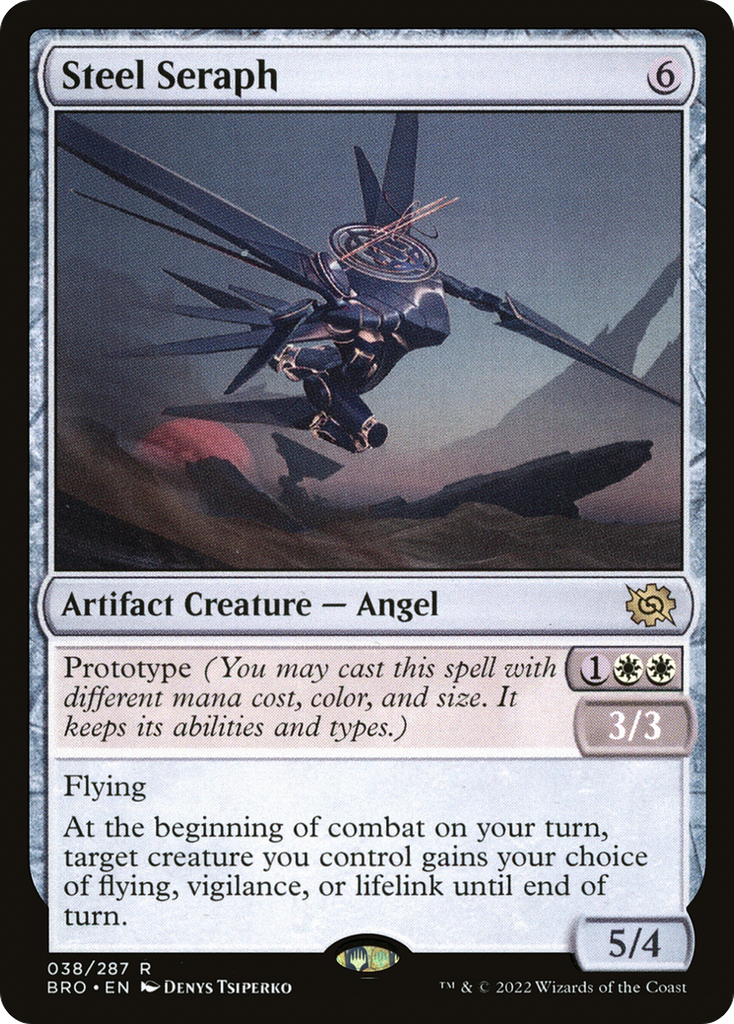 Magic: The Gathering - Steel Seraph - The Brothers' War