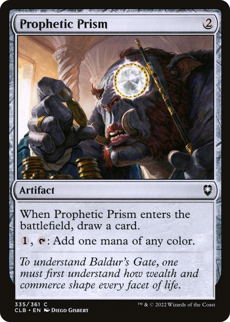 Magic: The Gathering - Prophetic Prism - Commander Legends: Battle for Baldur's Gate