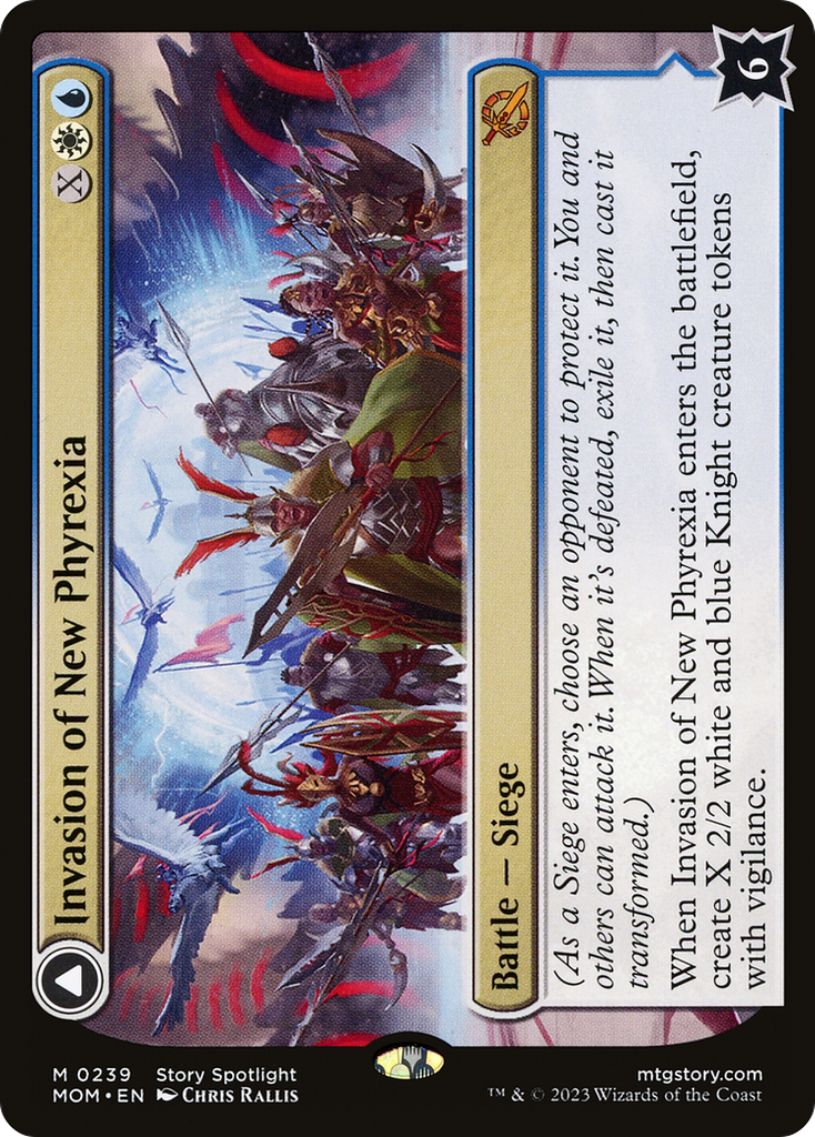 Magic: The Gathering - Invasion of New Phyrexia // Teferi Akosa of Zhalfir - March of the Machine