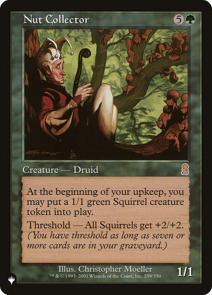 Magic: The Gathering - Nut Collector - The List