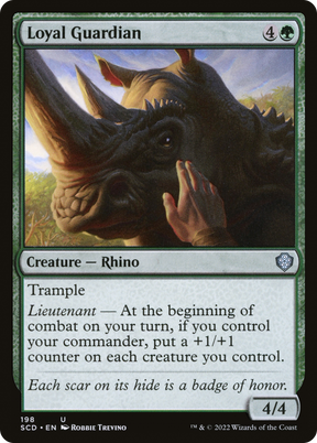 Magic: The Gathering - Loyal Guardian - Starter Commander Decks