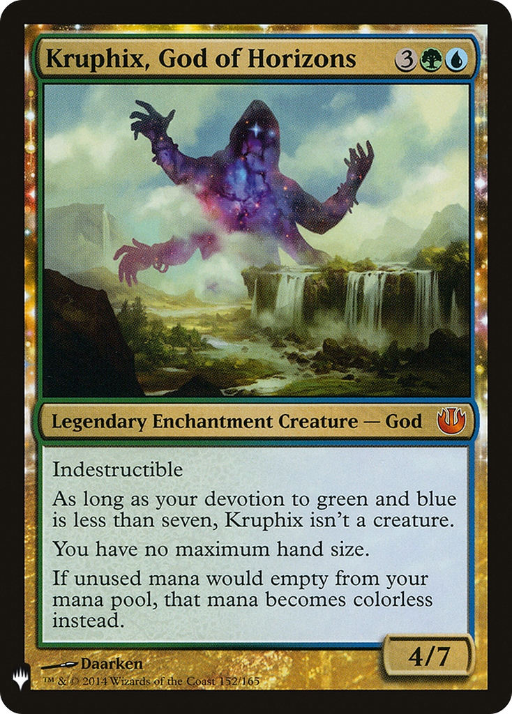 Magic: The Gathering - Kruphix, God of Horizons - The List