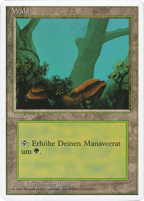 Magic: The Gathering - Wald - Revised Edition